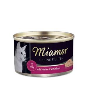 Miamor Cat Filet Konzerva Kuře+Šunka