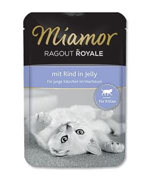 Levně Miamor Cat Ragout Junior Kapsa Hovězí 100 g