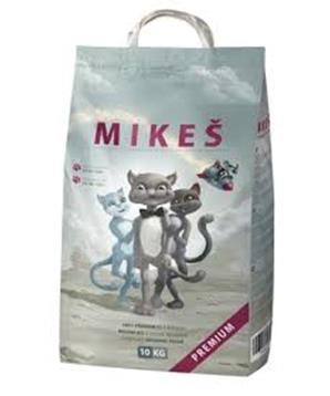 Levně MIKEŠ Premium bílé hrudkující 10 kg