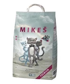 Levně Mikeš Premium Podestýlka kočka pohlc. pachu 10kg