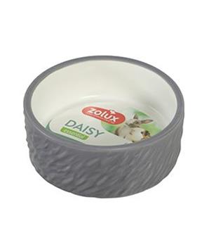 Levně Miska keramická DAISY hlodavec 200ml šedá Zolux 200 ml šedá