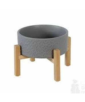 Miska keramická KERAMO SOLO  šedá Zolux