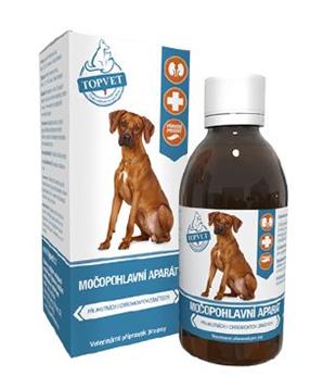 Levně Močopohlavní aparát sirup pro psy TOPVET 200ml