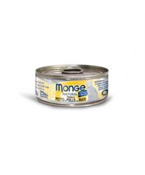 MONGE NATURAL atlantický tuňák pro kočky 80 g