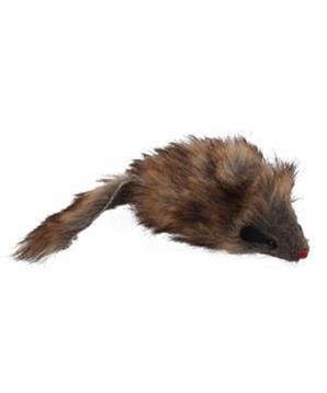 Levně Hračka MC myš plyš Gigant s catnip 21 cm