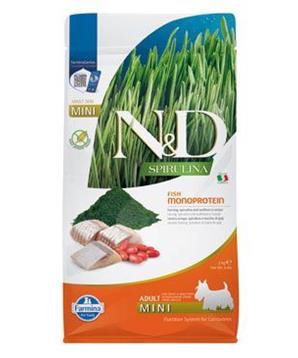 Levně N&D SPIRULINA DOG Adult Mini Herring & Wolfberry 2 kg
