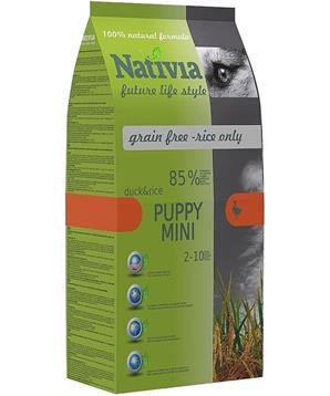Nativia Dog Puppy Mini Duck&Rice
