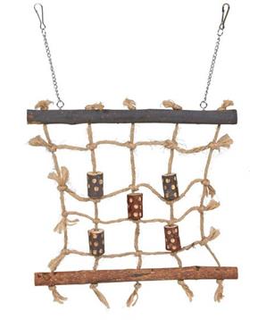 Levně Natural Living - šplhací stěna čtverec závěsný 27 x 24 cm 1 ks