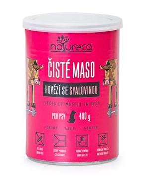 Levně NATURECA konz. hovězí se svalovinou pro psy 400g
