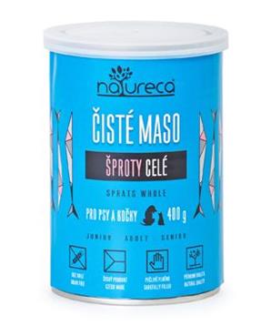 Levně NATURECA konz. šproty celé pro kočky, pro psy 400g