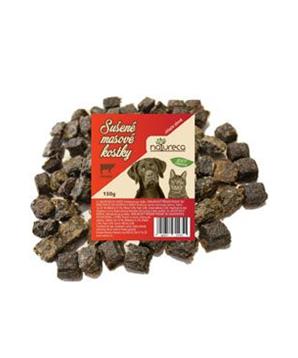 Levně NATURECA pochoutka Masové kostky-Hovězí, 100%maso 150g