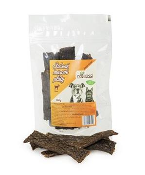 Levně NATURECA pochoutka Masové pláty Koza 100g
