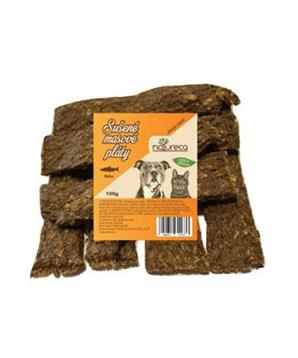 Levně NATURECA pochoutka Masové pláty - Ryba, 100%maso 100g