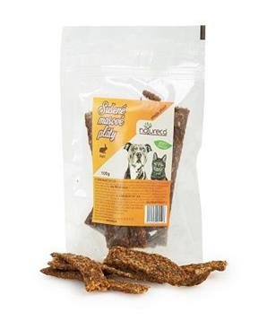 Levně NATURECA pochoutka Masové pláty Zajíc 100g