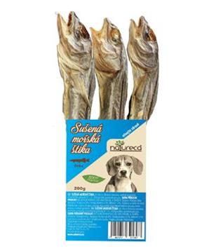Levně NATURECA pochoutka Mořská štika sušená 200g