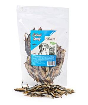 Levně NATURECA pochoutka Šproty sušené 6-8cm 150g