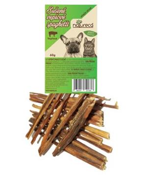 Levně NATURECA pochoutka Vepřové spaghetti sušené 60g