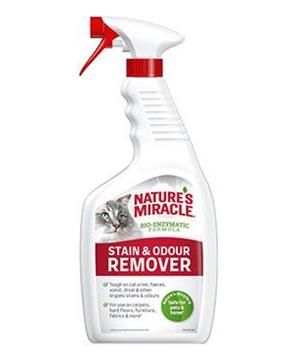 Levně Nature’s Miracle Stain&Odour Remover CAT 709ml