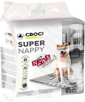 Levně Návyková podložka Super Nappy Carbon 57 x 54 cm (14 ks)