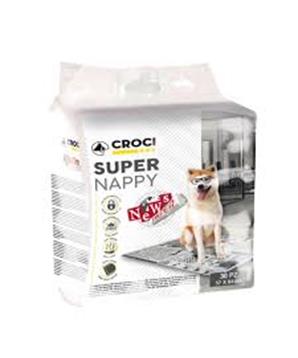 Levně Návyková podložka Super Nappy Noviny 57 x 54 cm (30 ks)