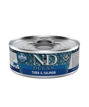 Levně N&D CAT OCEAN Adult Tuna & Salmon 70 g