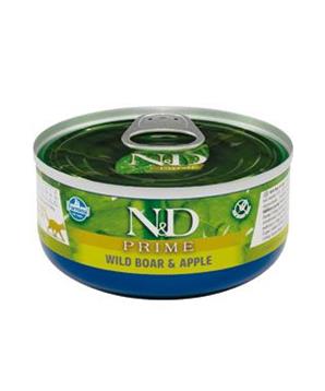Levně N&D CAT PRIME Adult Boar & Apple 70 g