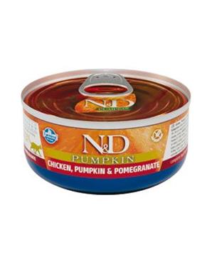 Levně N&D CAT PUMPKIN Adult Chicken & Pomegranate 70 g