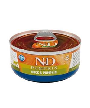 Levně N&D CAT PUMPKIN Adult Duck & Pumpkin 70 g