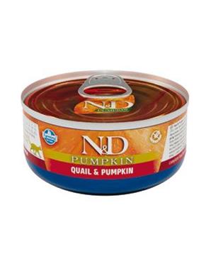 Levně N&D CAT PUMPKIN Adult Quail & Pumpkin 70 g