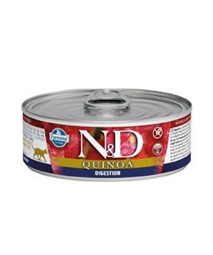Levně N&D CAT QUINOA Digestion Lamb & Fennel 80 g