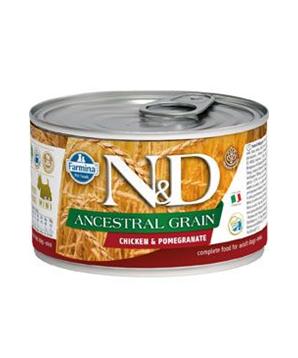 N&D DOG LOW GRAIN Adult Chicken &Pomegranate Mini