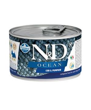 Levně N&D DOG OCEAN Adult Codfish & Pumpkin Mini 140 g