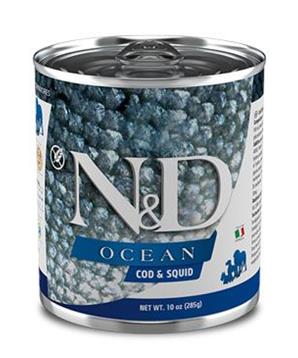 Levně N&D DOG OCEAN Adult Codfish & Squid 285 g