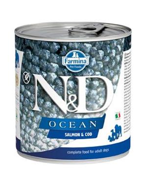 Levně N&D DOG OCEAN Adult Salmon & Codfish 285 g