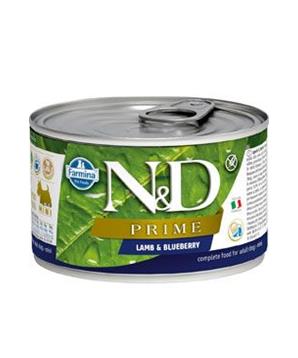 Levně N&D DOG PRIME Adult Lamb & Blueberry Mini 140 g