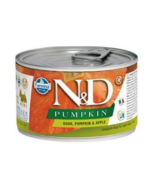 Levně N&D DOG PUMPKIN Adult Boar & Apple Mini 140 g