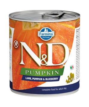 Levně N&D DOG PUMPKIN Adult Lamb & Blueberry 285 g