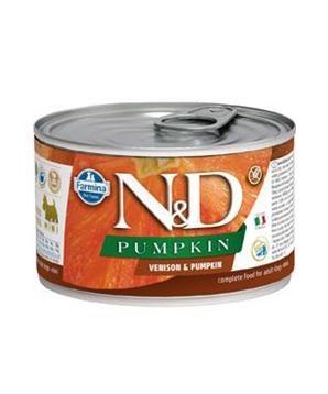 Levně N&D DOG PUMPKIN Adult Venison & Pumpkin Mini 140 g