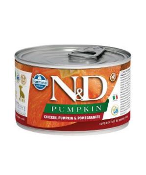 Levně N&D DOG PUMPKIN Puppy Chicken & Pomegranate Mini 140 g