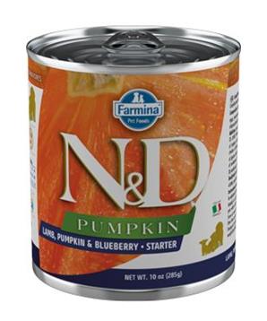 Levně N&D DOG PUMPKIN Starter Lamb & Blueberry 285 g