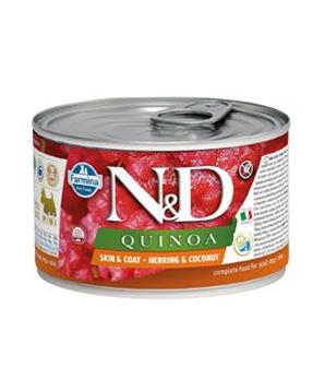 N&D DOG QUINOA Herring & Coconut Mini