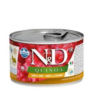 N&D DOG QUINOA Quail & Coconut Mini