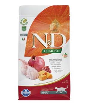 Levně N&D GF Pumpkin CAT Quail & Pomegranate 1,5 kg