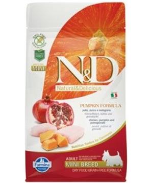 N&D Pumpkin DOG Adult Mini Chicken&Pomegranate