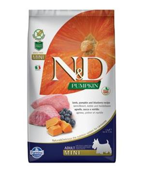 N&D Pumpkin DOG Adult Mini Lamb & Blueberry