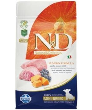 N&D Pumpkin DOG Puppy Mini Lamb & Blueberry