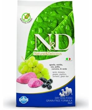 N&D Grain Free DOG Adult Lamb & Blueberry