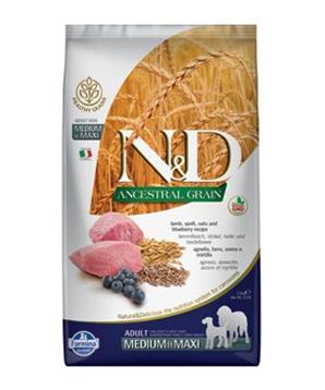 Levně N&D LG DOG Adult M/L Lamb & Blueberry 12 kg