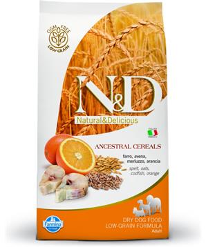 N&D Low Grain DOG Adult Codfish & Orange