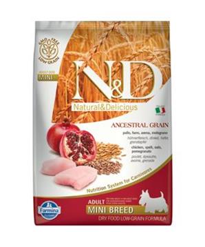 N&D LG DOG Adult Mini Chicken & Pomegranate